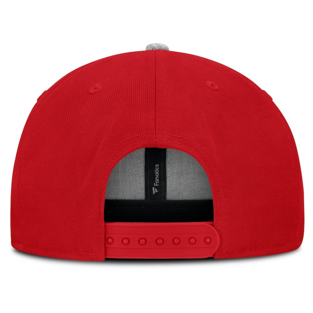 Chicago Blackhawks Fanatics Fundamentals Loden Snapback Hat - Red | US 202777500