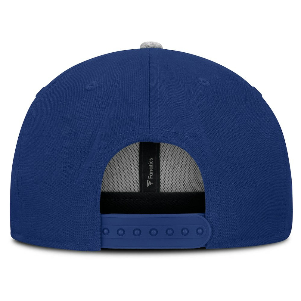 Tampa Bay Lightning Fanatics Fundamentals Loden Snapback Hat - Blue | US 202777502
