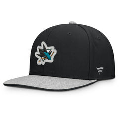 San Jose Sharks Fanatics Fundamentals Loden Snapback Hat - Black | US 202777505