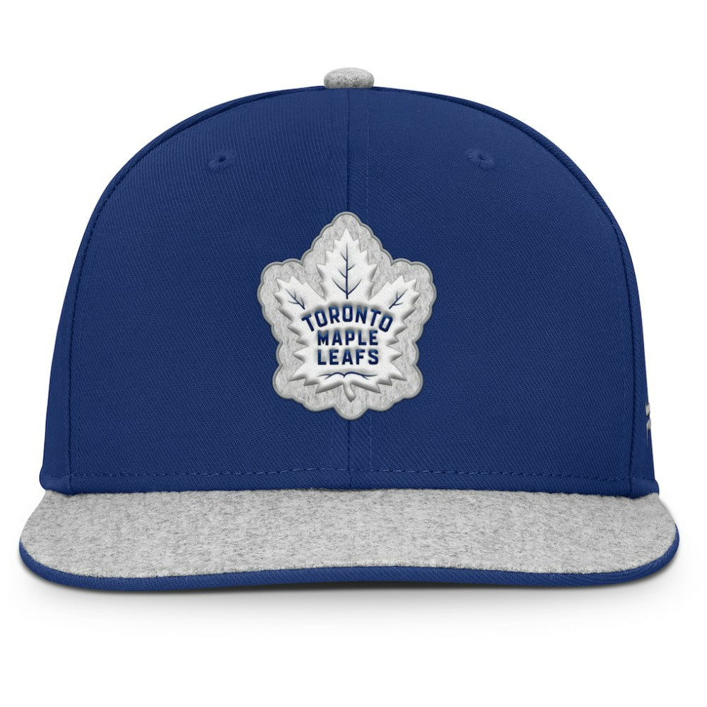 Toronto Maple Leafs Fanatics Fundamentals Loden Snapback Hat - Blue | US 202777506