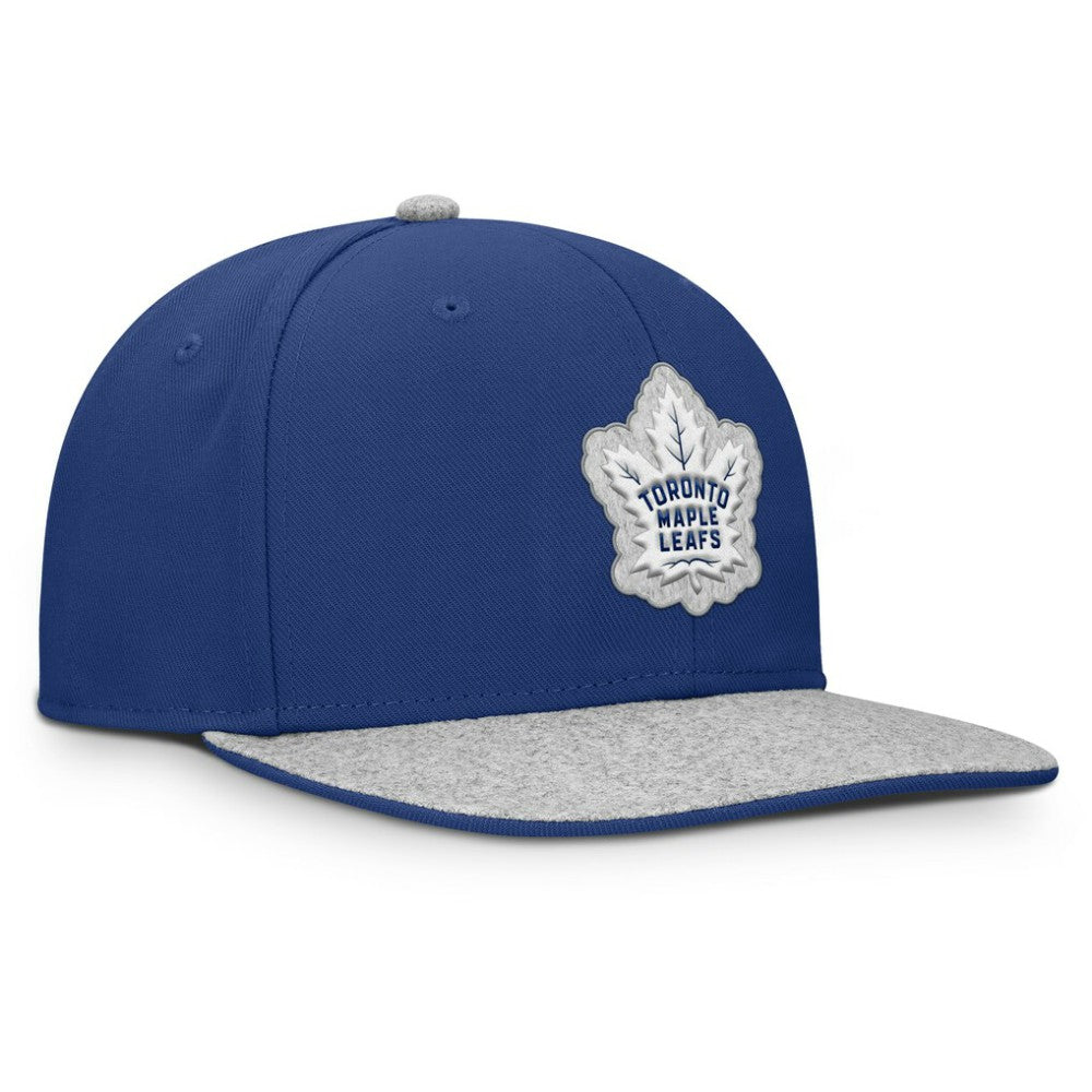 Toronto Maple Leafs Fanatics Fundamentals Loden Snapback Hat - Blue | US 202777506