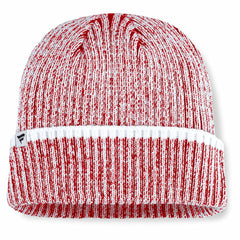 Chicago Blackhawks Fanatics Fundamental Haze Cuffed Knit Hat - Red/White | US 202777510
