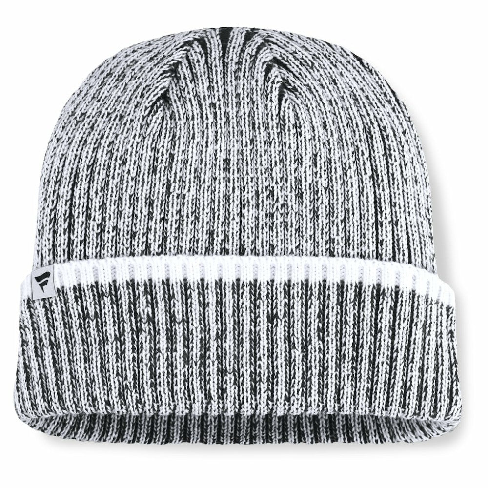 Vegas Golden Knights Fanatics Fundamental Haze Cuffed Knit Hat - Charcoal/White | US 202777514