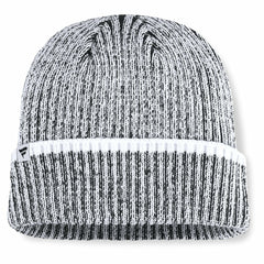 Vegas Golden Knights Fanatics Fundamental Haze Cuffed Knit Hat - Charcoal/White | US 202777514