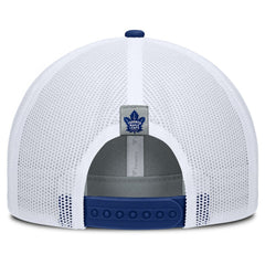 Toronto Maple Leafs Fanatics Fundamental Adapt Trucker Adjustable Hat - Gray/Blue | US 202777671