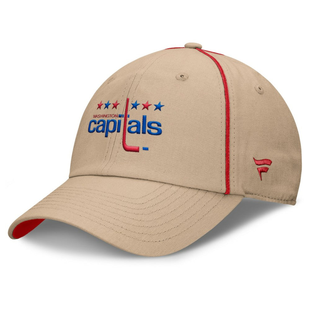 Washington Capitals Fanatics Heritage Setoff Adjustable Hat - Tan | US 202777695