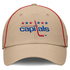 Washington Capitals Fanatics Heritage Setoff Adjustable Hat - Tan | US 202777695