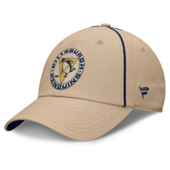 Pittsburgh Penguins Fanatics Heritage Setoff Adjustable Hat - Tan | US 202777699