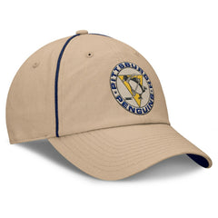 Pittsburgh Penguins Fanatics Heritage Setoff Adjustable Hat - Tan | US 202777699