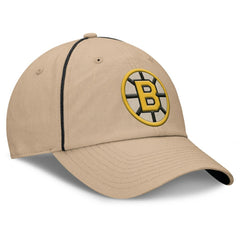 Boston Bruins Fanatics Heritage Setoff Adjustable Hat - Tan | US 202777701