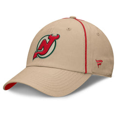 New Jersey Devils Fanatics Heritage Setoff Adjustable Hat - Tan | US 202777702