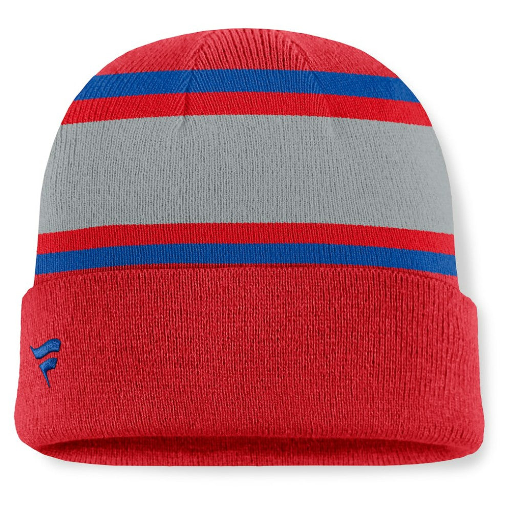 Washington Capitals Fanatics Heritage Varsity Cuffed Knit Hat - Red | US 202777757