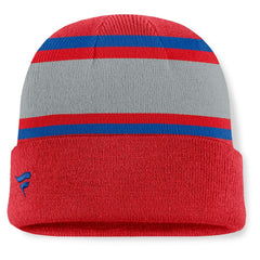 Washington Capitals Fanatics Heritage Varsity Cuffed Knit Hat - Red | US 202777757