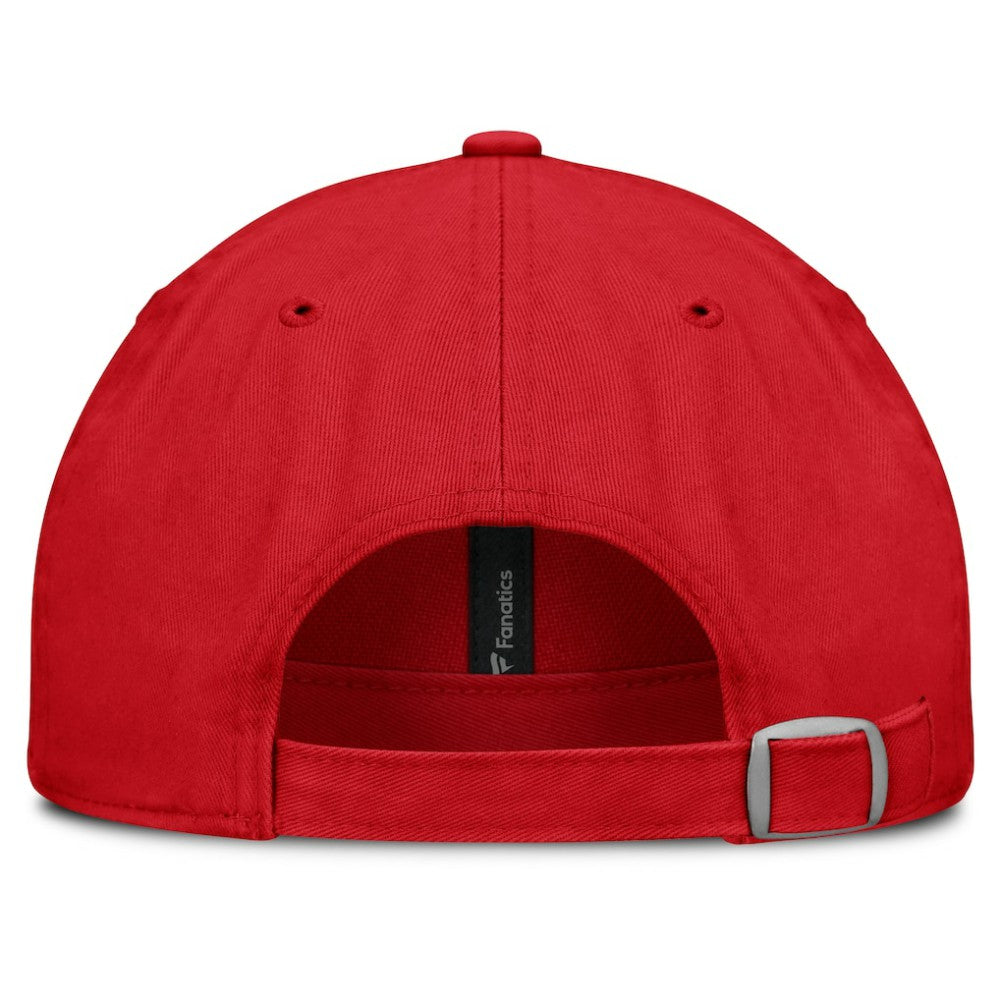 New Jersey Devils Fanatics Fundamentals Archer Adjustable Hat - Red | US 202777776