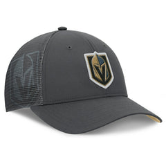 Vegas Golden Knights Fanatics Authentic Pro Home Ice Trucker Adjustable Hat - Charcoal | US 202777799