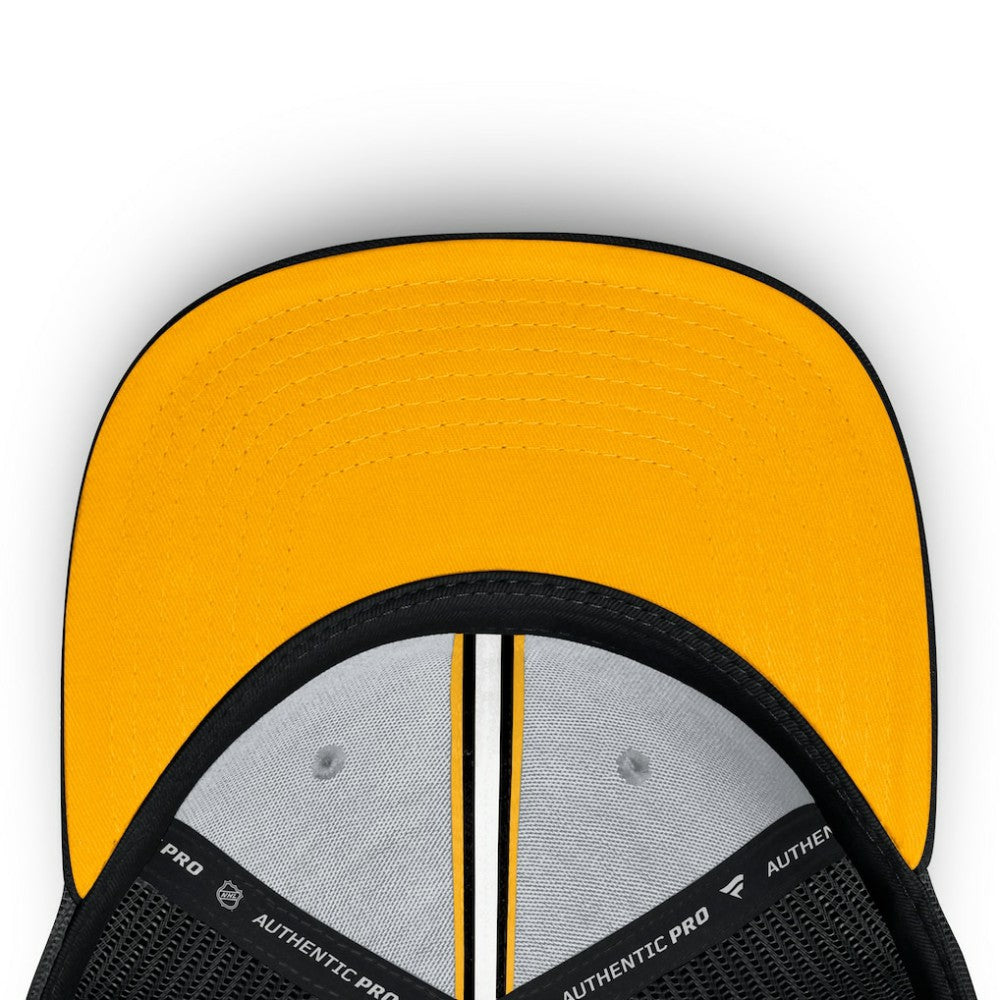 Boston Bruins Fanatics Authentic Pro Home Ice Trucker Adjustable Hat - Black | US 202777813