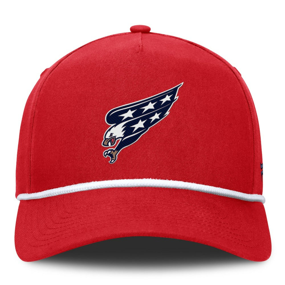 Washington Capitals Fanatics Authentic Pro Alternate Jersey A-Frame Adjustable Hat - Red | US 202777823