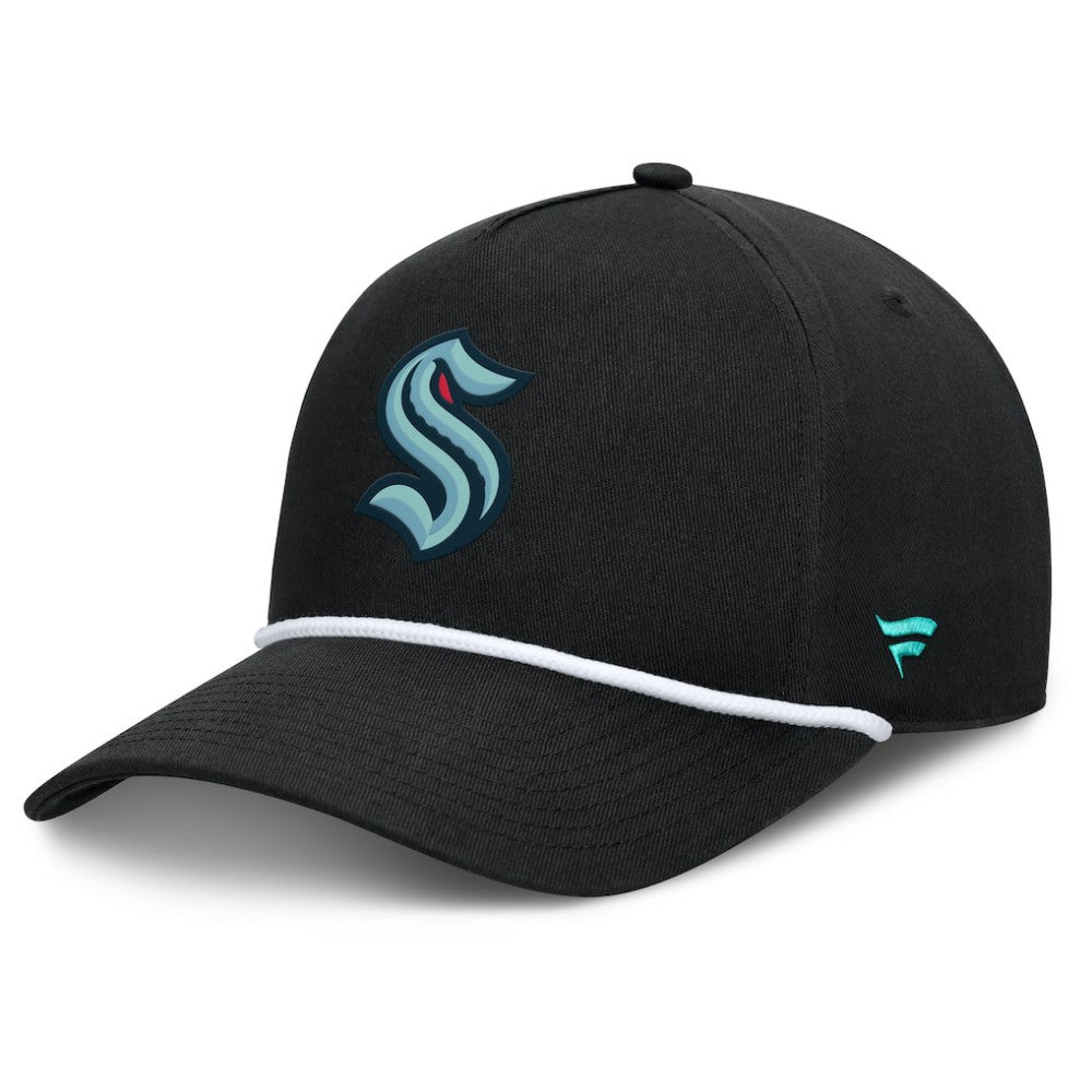 Seattle Kraken Fanatics Authentic Pro Alt Jersey A-Frame Adjustable Hat - Black | US 202777836