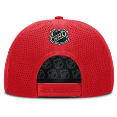 Detroit Red Wings Fanatics Centennial Pinched Front Adjustable Hat - Red | US 202777854
