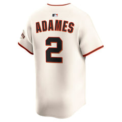 Willy Adames San Francisco Giants Nike Home Limited Player Jersey - Cream Jerseys