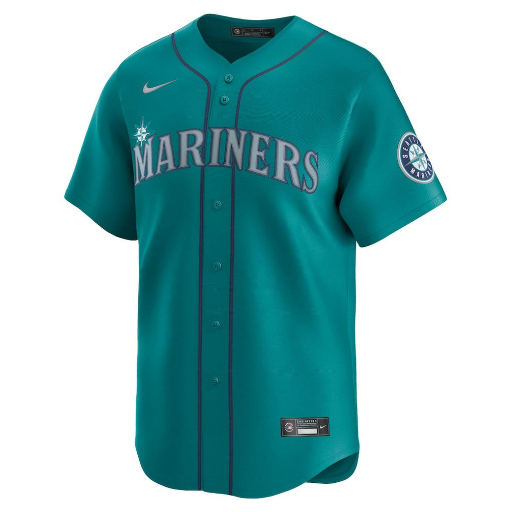 Cal Raleigh Seattle Mariners Nike Alternate Limited Jersey - Teal Jerseys