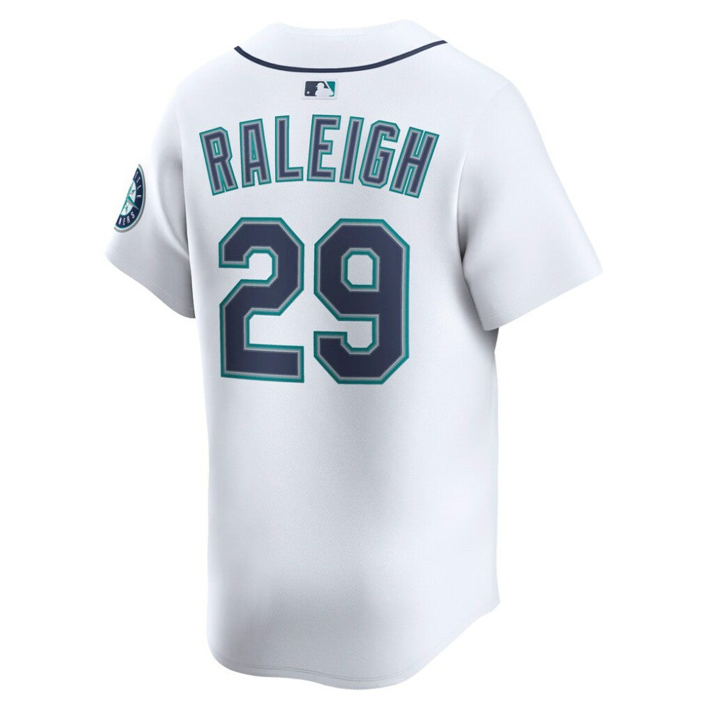 Cal Raleigh Seattle Mariners Nike Home Limited Player Jersey - White Jerseys