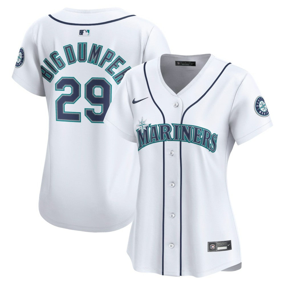 Cal Raleigh Seattle Mariners Nike Women's Home Limited Player Jersey - White Jerseys
