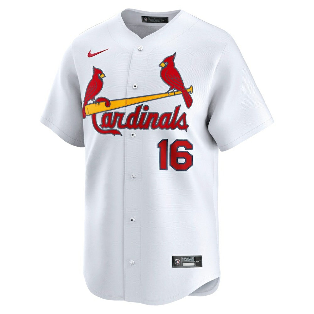 Nolan Gorman St. Louis Cardinals Nike Home Limited Player Jersey - White Jerseys