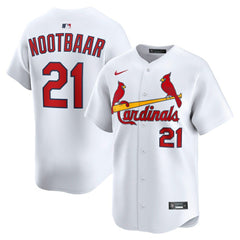 Lars Nootbaar St. Louis Cardinals Nike Home Limited Player Jersey - White Jerseys