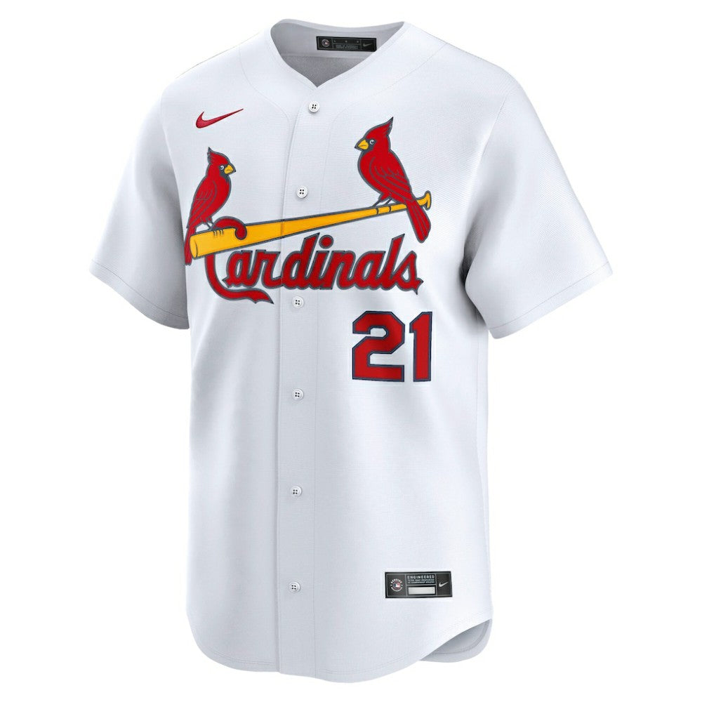 Lars Nootbaar St. Louis Cardinals Nike Home Limited Player Jersey - White Jerseys