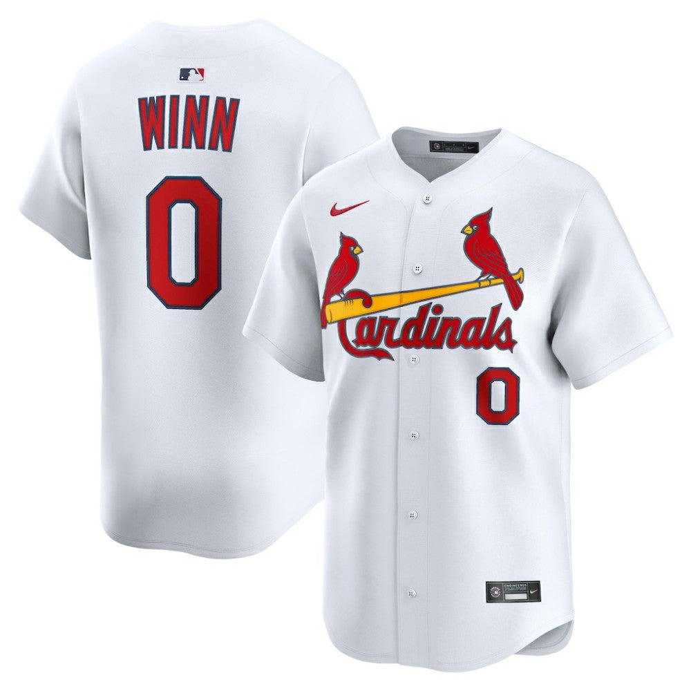 Masyn Winn St. Louis Cardinals Nike Home Limited Jersey - White Jerseys