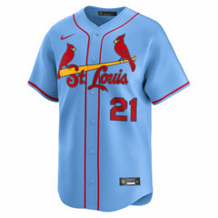 Lars Nootbaar St. Louis Cardinals Nike Alternate Limited Jersey - Light Blue Jerseys