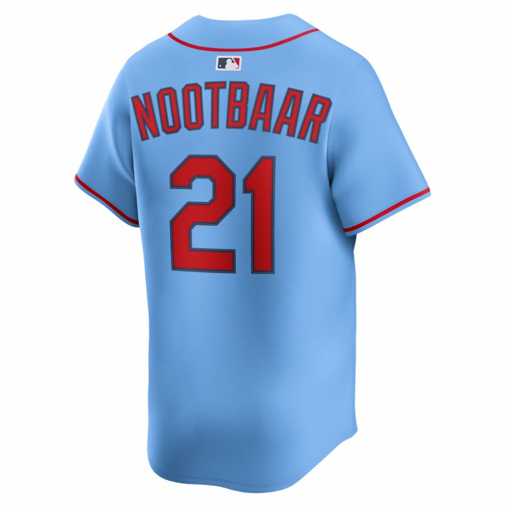Lars Nootbaar St. Louis Cardinals Nike Alternate Limited Jersey - Light Blue Jerseys