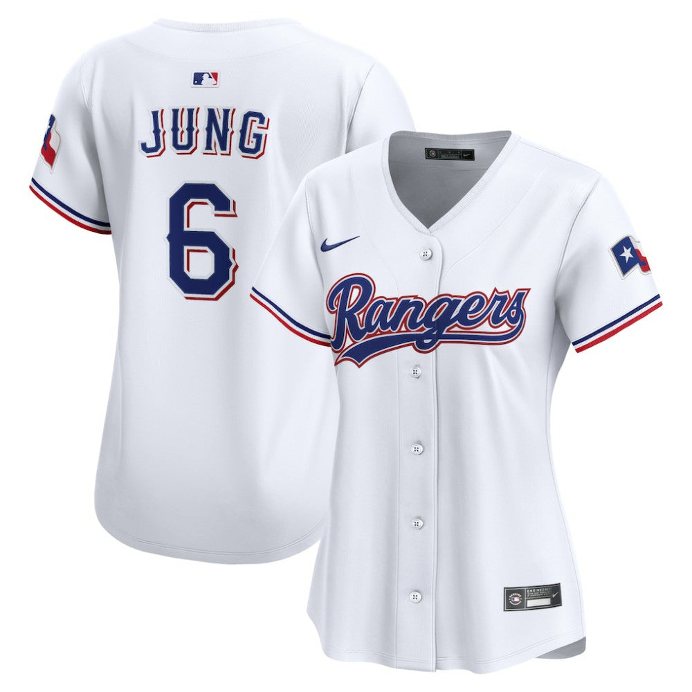 Josh Jung Texas Rangers Nike Women's Home Limited Player Jersey - White Jerseys