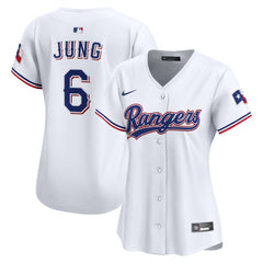 Josh Jung Texas Rangers Nike Women's Home Limited Player Jersey - White Jerseys