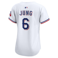 Josh Jung Texas Rangers Nike Women's Home Limited Player Jersey - White Jerseys