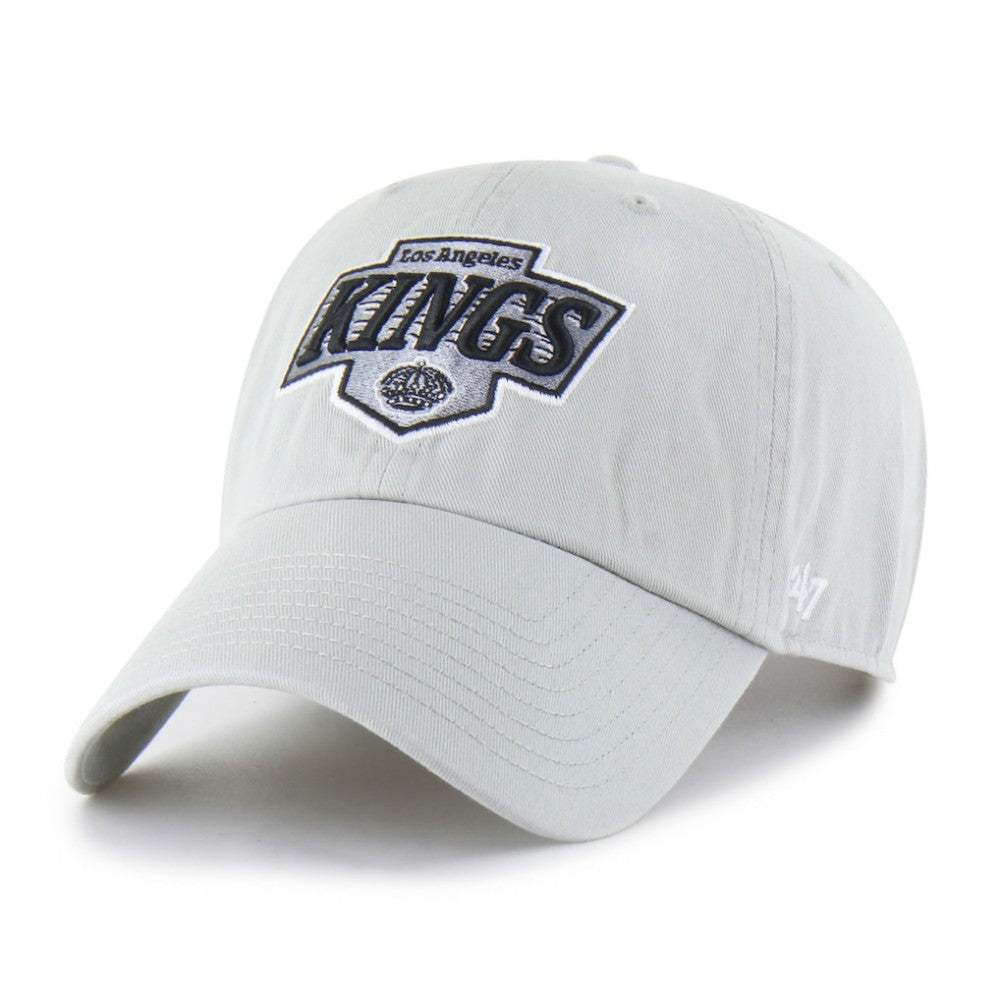Los Angeles Kings '47 Core Logo Clean Up Adjustable Hat - Gray | US 202778484