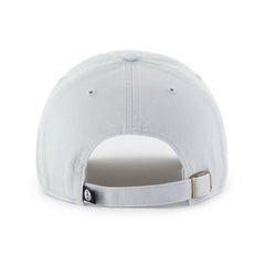 Brooklyn Nets '47 Core Logo Clean Up Adjustable Hat Gray - 47 brand