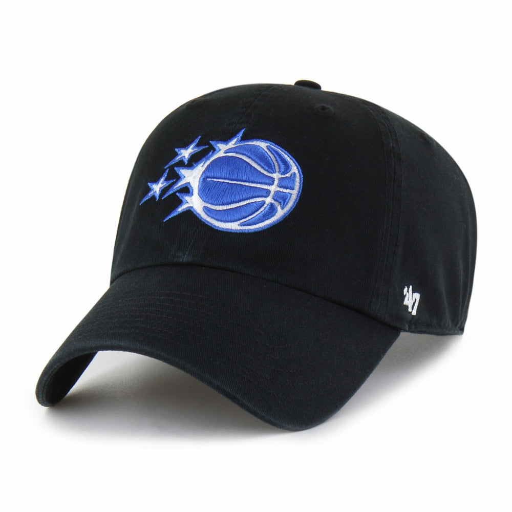 Orlando Magic '47 Core Logo Clean Up Adjustable Hat Black - 47 brand