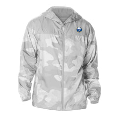 Buffalo Sabres Columbia Camo Flash Challenger Omni-Shade Full-Zip Hoodie Windbreaker - Gray | US 202780759