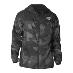 Los Angeles Kings Columbia Camo Flash Challenger Omni-Shade Full-Zip Hoodie Windbreaker - Black | US 202780781
