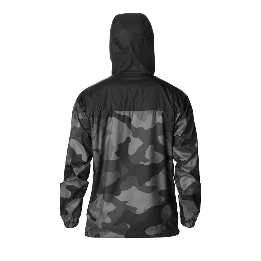 Ottawa Senators Columbia Camo Flash Challenger Omni-Shade Full-Zip Hoodie Windbreaker - Black | US 202780795