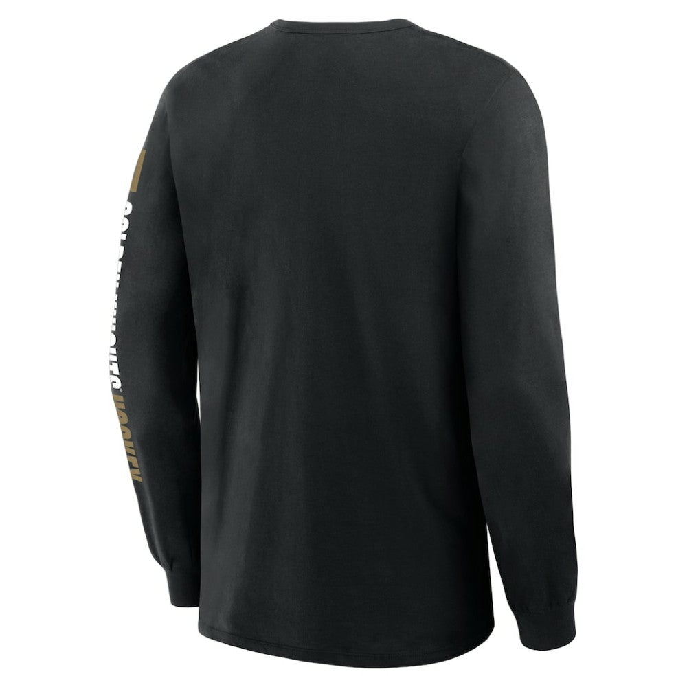 Vegas Golden Knights Fanatics Goal Crease Legacy Long Sleeve T-Shirt - Black | US 202782938