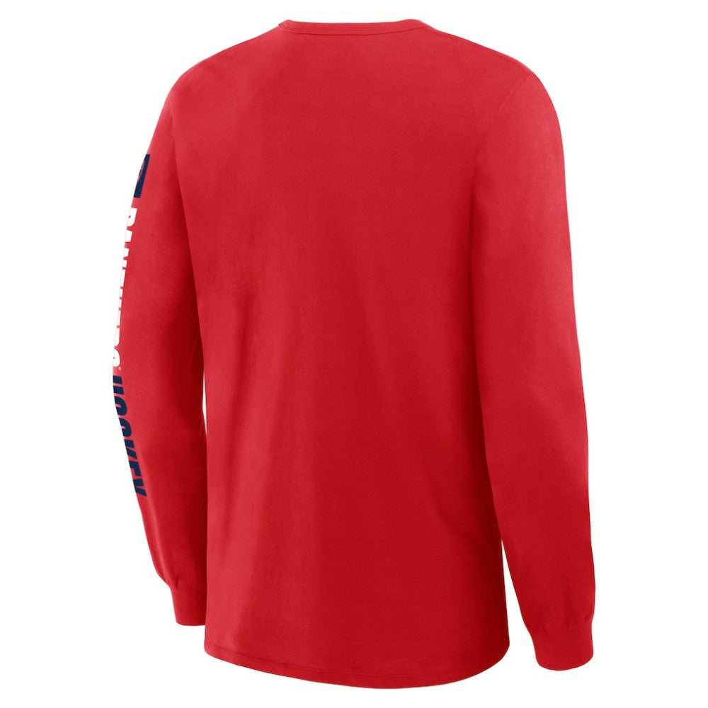 Florida Panthers Fanatics Goal Crease Legacy Long Sleeve T-Shirt - Red | US 202782949