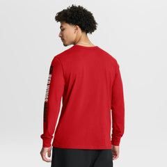 Detroit Red Wings Fanatics Goal Crease Legacy Long Sleeve T-Shirt - Red | US 202782957