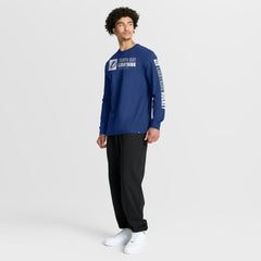 Tampa Bay Lightning Fanatics Goal Crease Legacy Long Sleeve T-Shirt - Blue | US 202782958