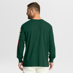 Minnesota Wild Fanatics Goal Crease Legacy Long Sleeve T-Shirt - Green | US 202782965