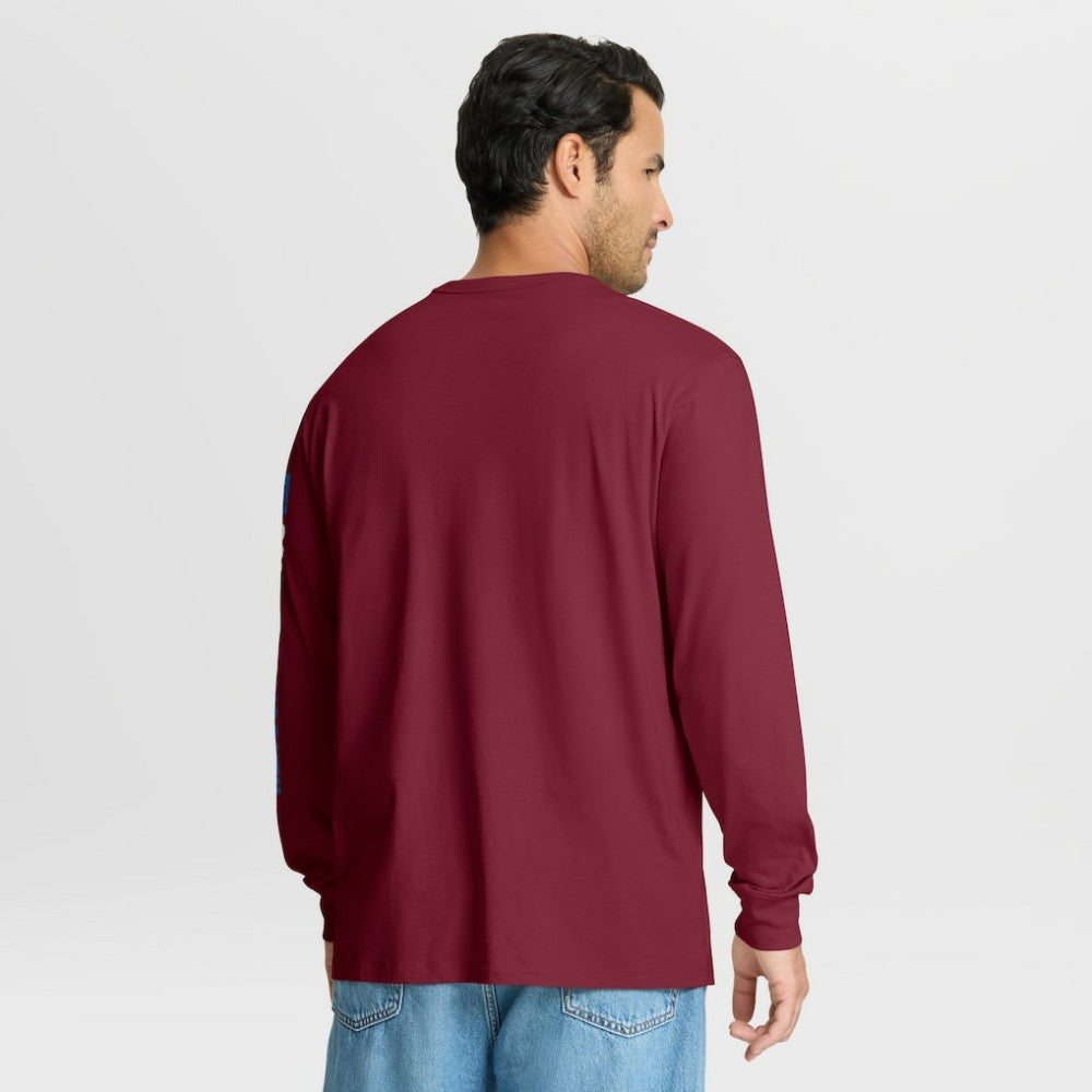 Colorado Avalanche Fanatics Goal Crease Legacy Long Sleeve T-Shirt - Burgundy | US 202782967
