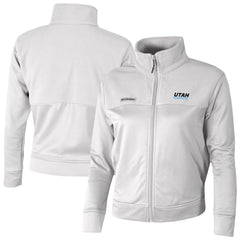 Utah Mammoth Columbia Women's River Fleece Full-Zip Jacket - White | US 202783453