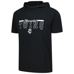 Minnesota Twins Levelwear Phase Vanguard Hoodie T-Shirt - Black Hoodies